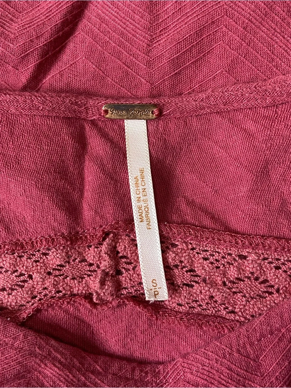 Free People crop top